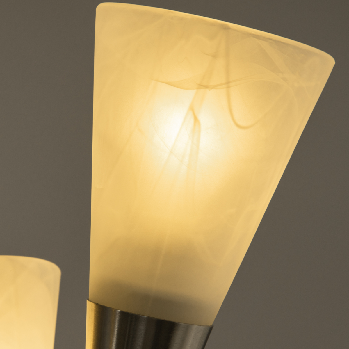 Modern Floor Lamp for Living Room Bedroom, 3 Light Upright Standing Lamp