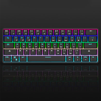 Wireless Bluetooth Keyboard Colorful PBT Keycaps Mechanical Keyboard