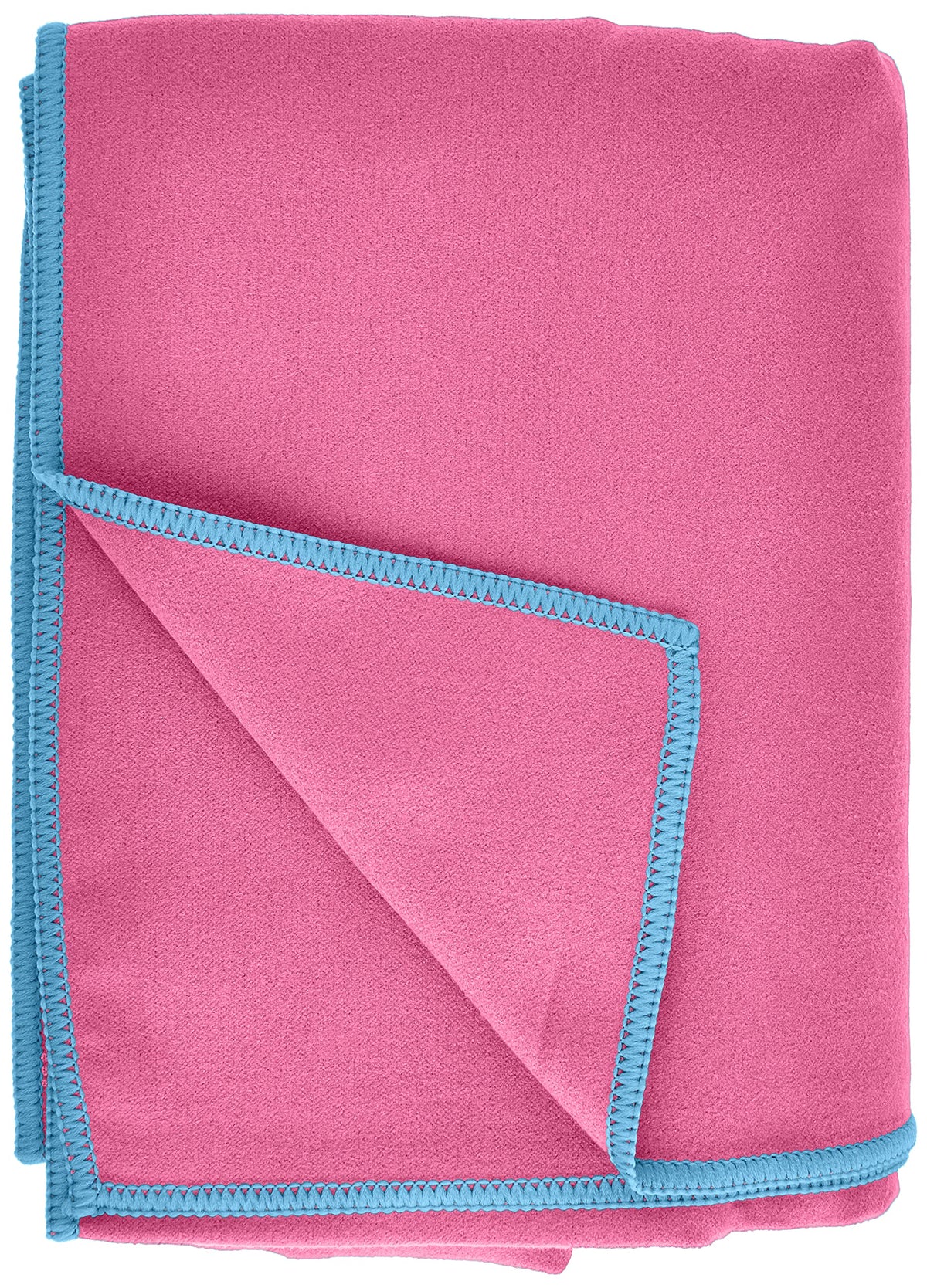 Playshoes Unisex Multifunctional Bath Towel Microfibre Portable Blanket Pink 60 x 120 cm