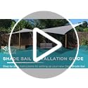 Clara Shade Sails - White Rectangle 3x5m Sun Shade Sail, Conservatory Sail Shades, Pergola Canopy, Garden Sail Canopy Waterproof, Patio Gazebo, Garden Tent, Outdoor Sun Sail Shade, Garden Awning