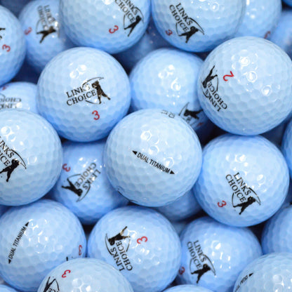 Links Choice 100 Blue Coloured Golf Balls
