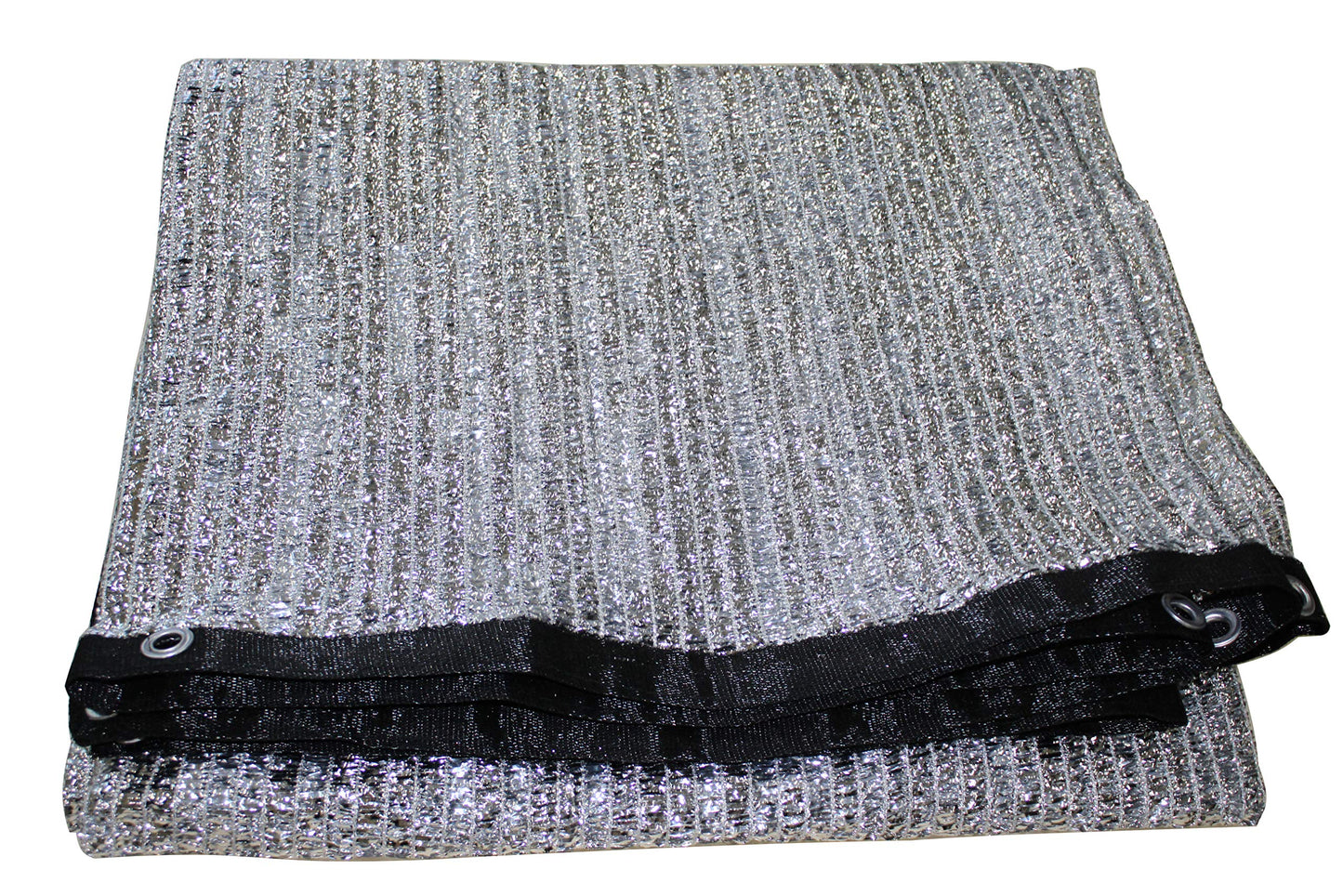 JEXUSUY 70% 10 ft x 20 ft Aluminet Shade Cloth Panels with Grommets