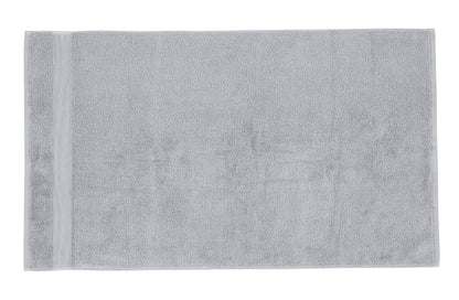 Catherine Lansfield Bathroom Anti Bacterial 500 gsm Soft & Absorbent Cotton Bath Towel Silver Grey
