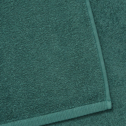 Catherine Lansfield Quick Dry Cotton Bath Towel Forest Green