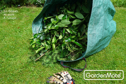 GardenMate pack of 5 extra large 500L PROFESSIONAL garden waste bags (H86 cm, D86 cm)