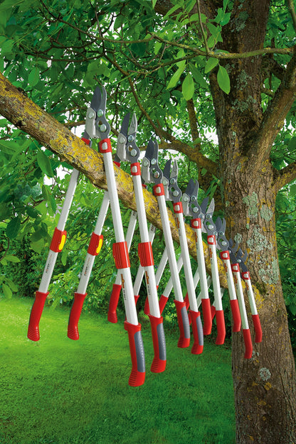 Wolf-Garten RS750 Power Cut Anvil Loppers, Red, 45 mm