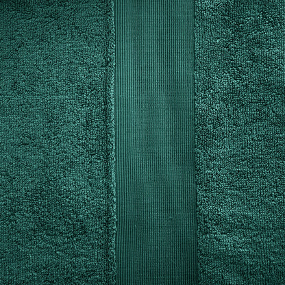 Catherine Lansfield Bathroom Anti Bacterial 500 gsm Soft & Absorbent Cotton Hand Towel Forest Green (Pack of 2)