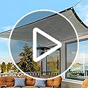 Soclear Aluminet Shade Cloth Fabric Sun Block Sun Reflect Pet Shade - 13 ft x 24 ft
