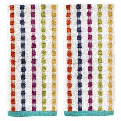 SKL Home by Saturday Knight Ltd. Good Vibes Hand Towel (2-Pack),Multi