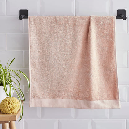Pineapple Elephant Bathroom Bamboo Combed 500 gsm Soft & Absorbent Cotton Blend Bath Towel Blush Pink