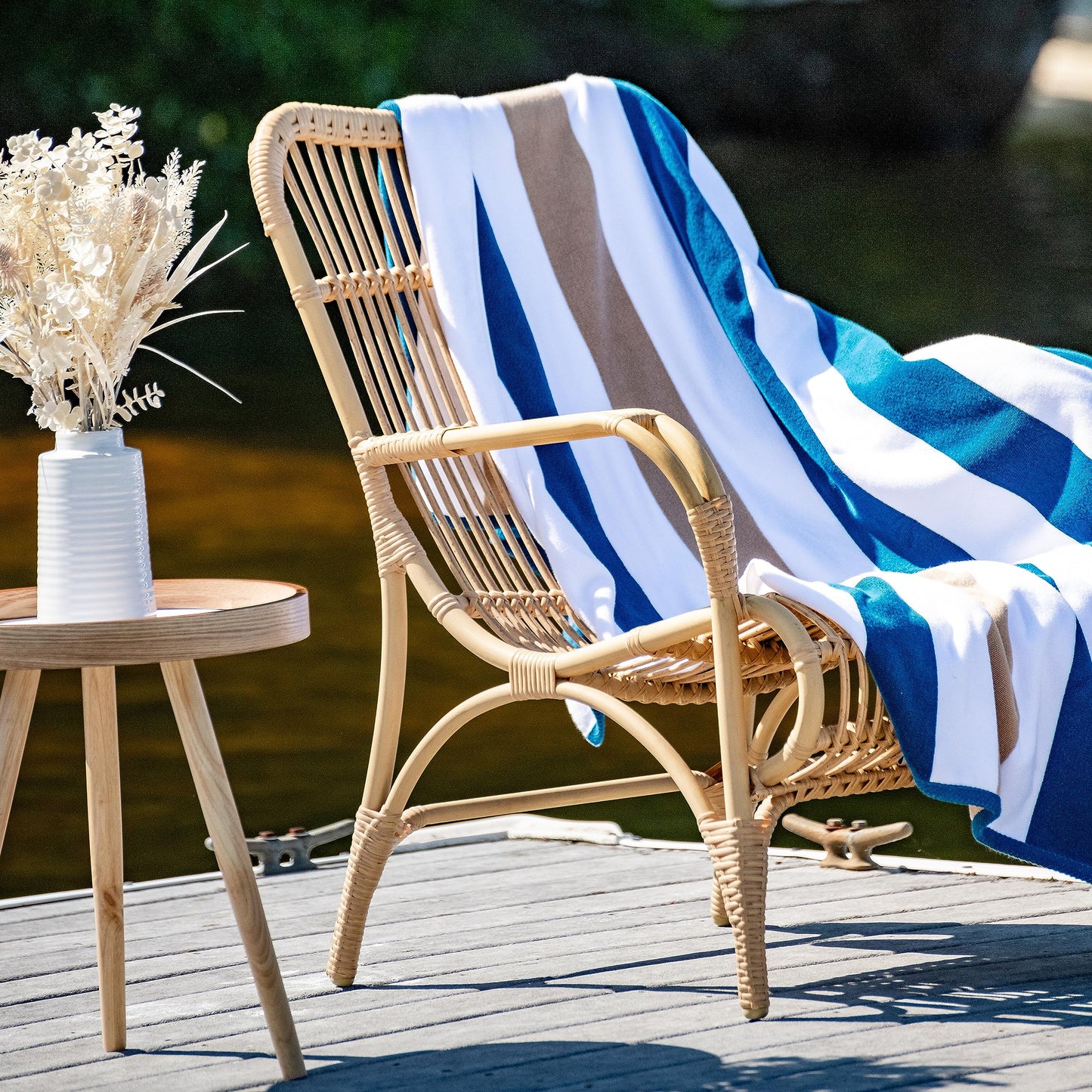 Plush Cabana Beach Towel by Laguna Beach Towel Co.