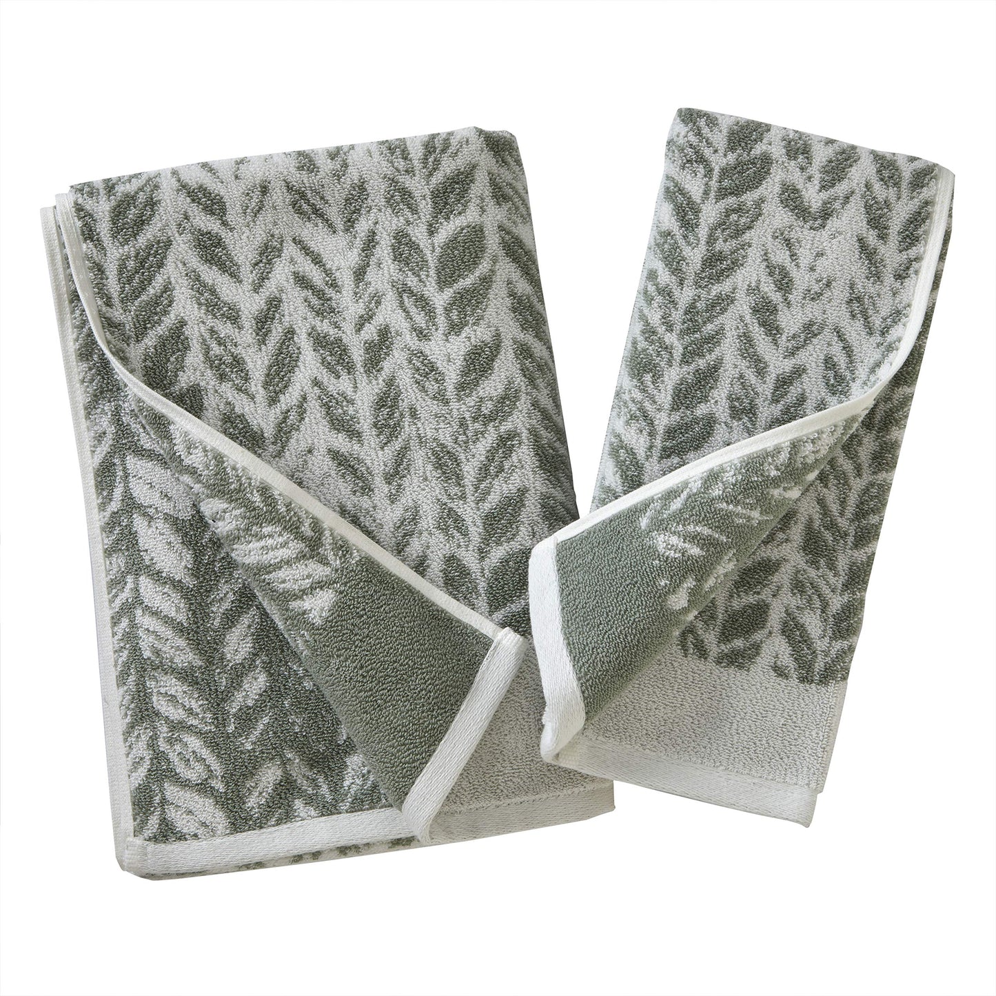 SKL Home Bath Towel, Cotton, Sage, 28x54