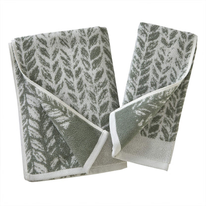 SKL Home Bath Towel, Cotton, Sage, 28x54