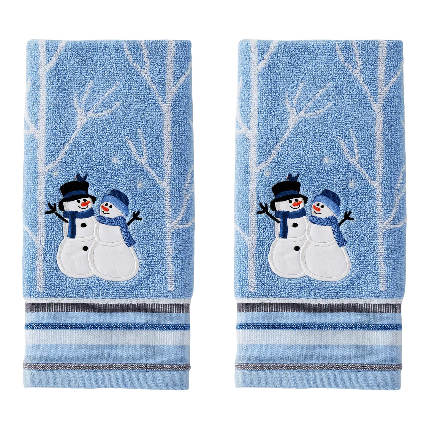 SKL Home by Saturday Knight Ltd. Winter Friends Hand Towel Set, Blue