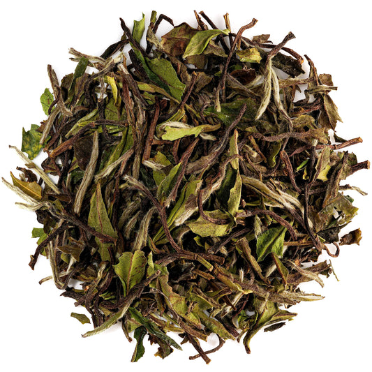 White Peony White Tea - Bai Mu Dan Chinese - Pai Mu Tan Tea from China - Baimudan or Paimutan - White Peony Tea White Peonies Pai Mu Dan Bai Mudan Bai
