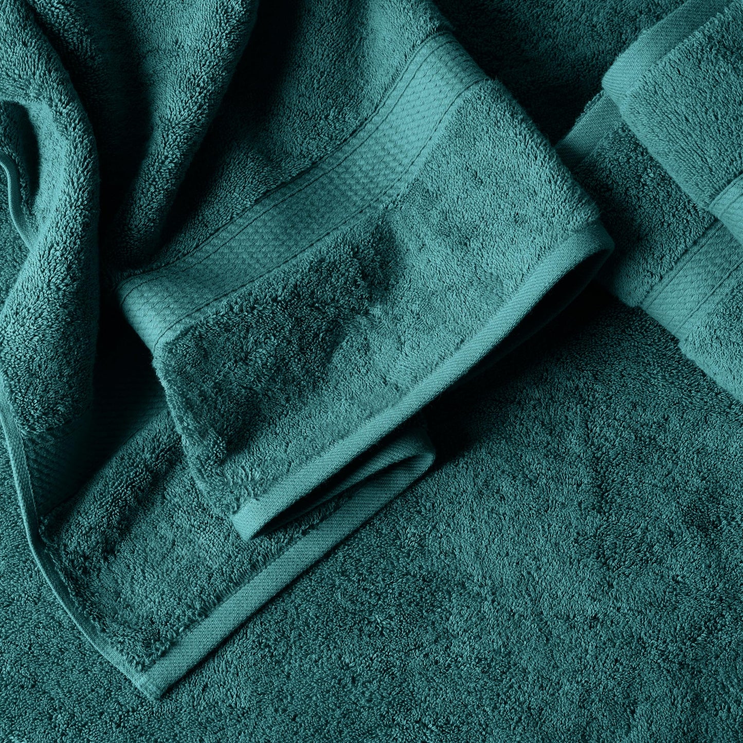 Home City, 100% Cotton, Towel Set, Teal - Towel
