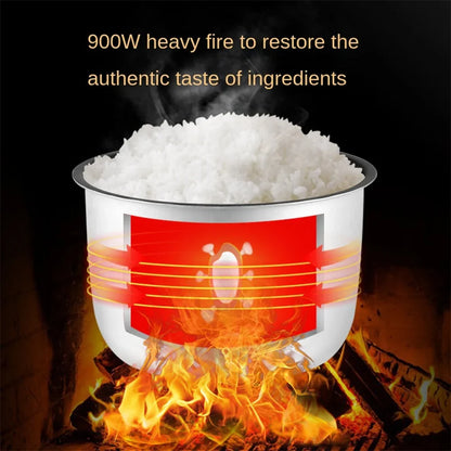 5L Electric Rice Cooker Multi-functional with Steamer Non-Stick Inner Pot 1000W 24H Keep Warm LCD Display for Home Kitchen