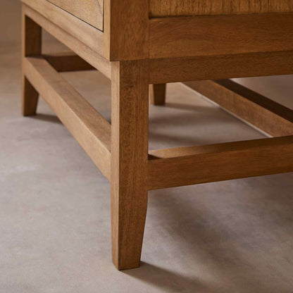 Melia Light Oak Wardrobe with Drawer