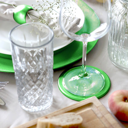 12pc Metallic Charger Plates Set