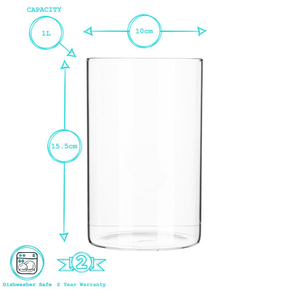 1L Scandi Storage Jar