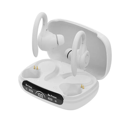 Y7 Bluetooth Earphones Sports Ear Hook Hifi Stereo Bluetooth Bass 5.3 Headphones New Mic Earbuds With Waterproof Wireless