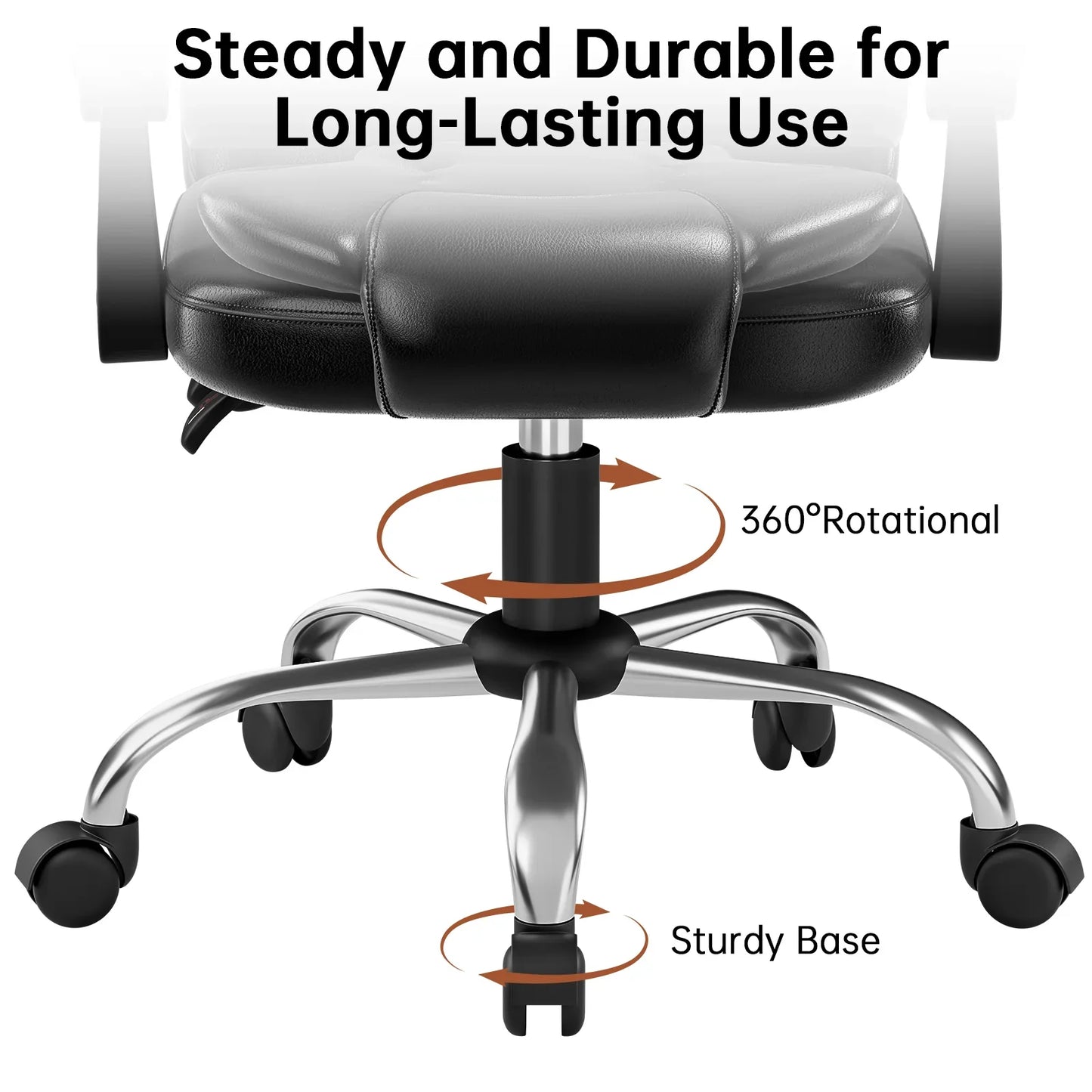 Executive Office Chair High Back Desk Chair Ergonomic Recliner Computer Chair Gaming Chair for Home Office Working