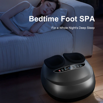 Electric Smart Foot Massager 5-Level Strength Fully Automatic Wrap Airbag Soothing Shiatsu Foot Massager With Remote Control
