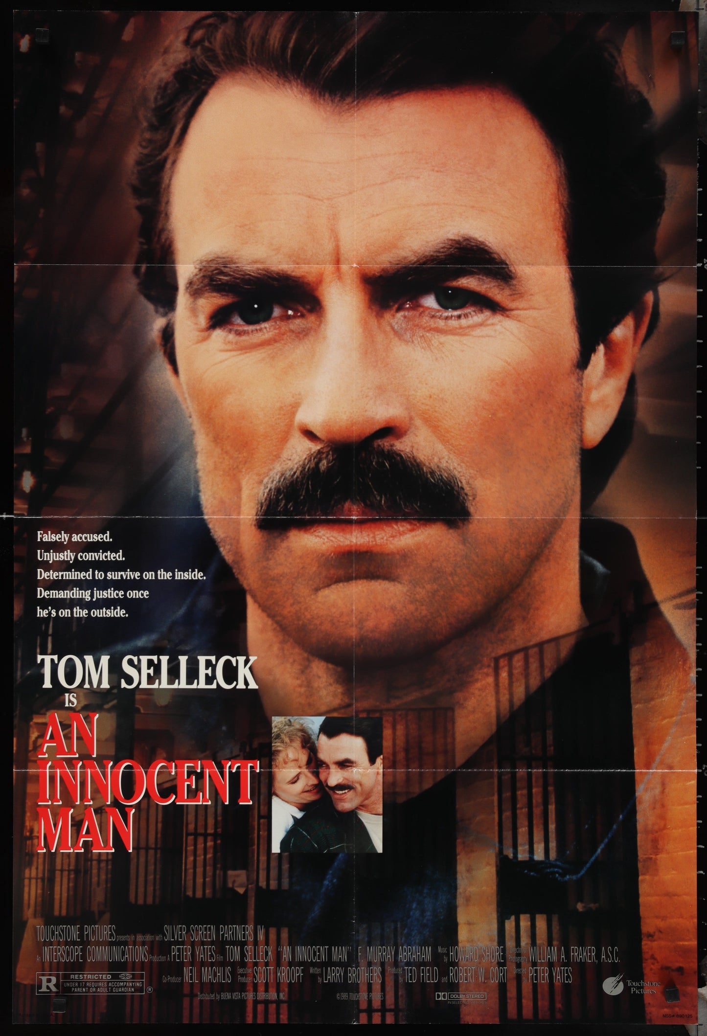 An Innocent Man (1989) Original US One Sheet Movie Poster