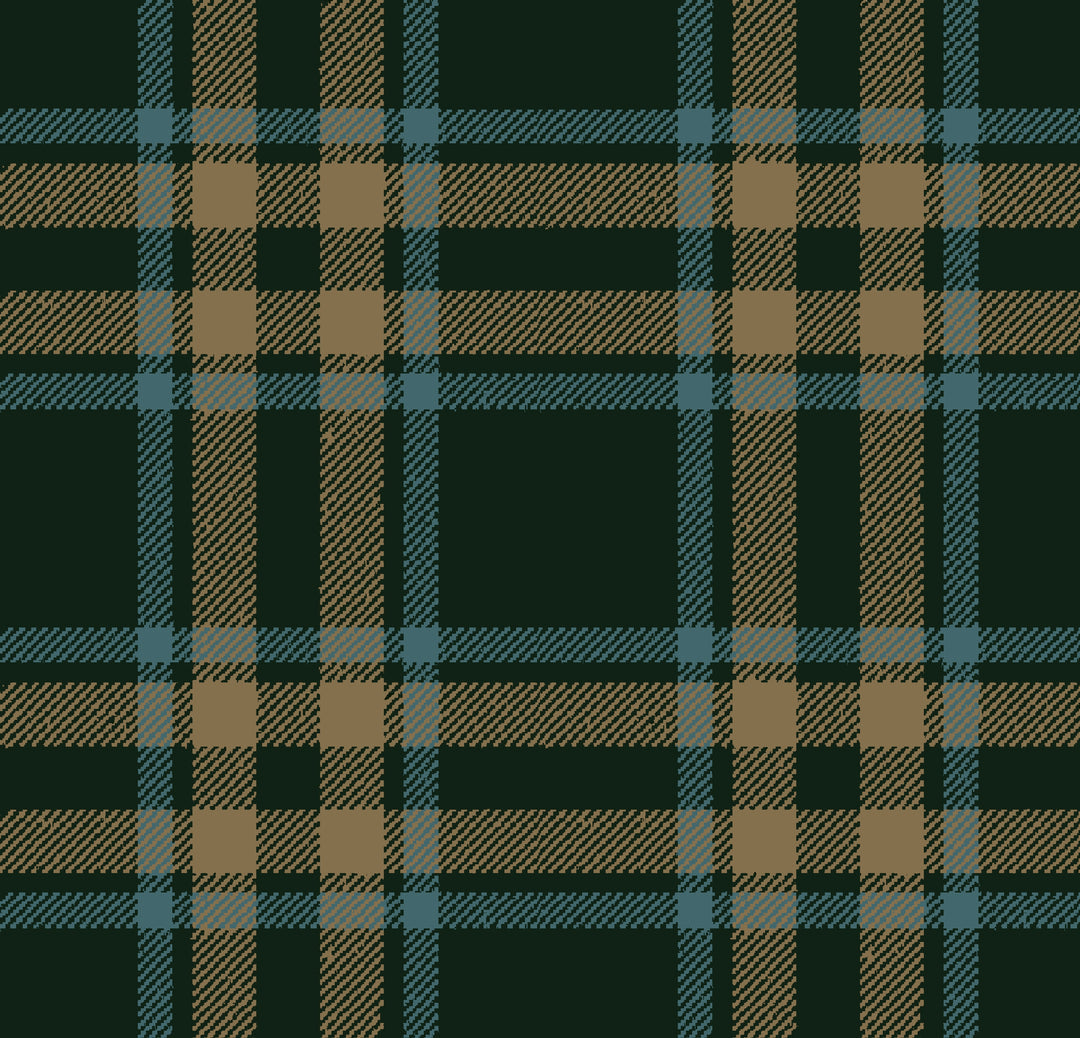 Arran Check Midnight 16