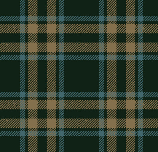 Arran Check Midnight 16