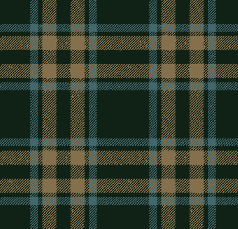 Arran Check Midnight 16