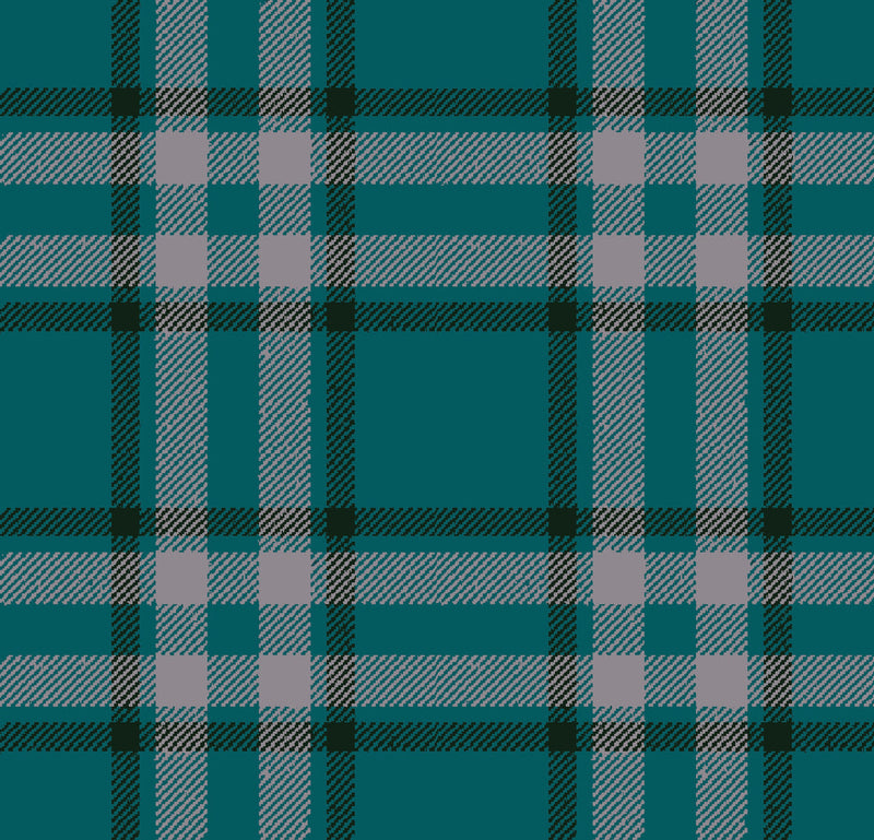 Arran Check Teal 35