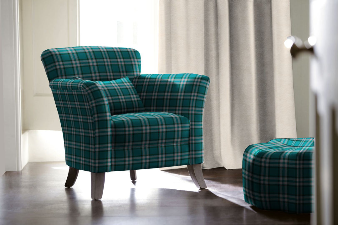 Arran Check Teal 35