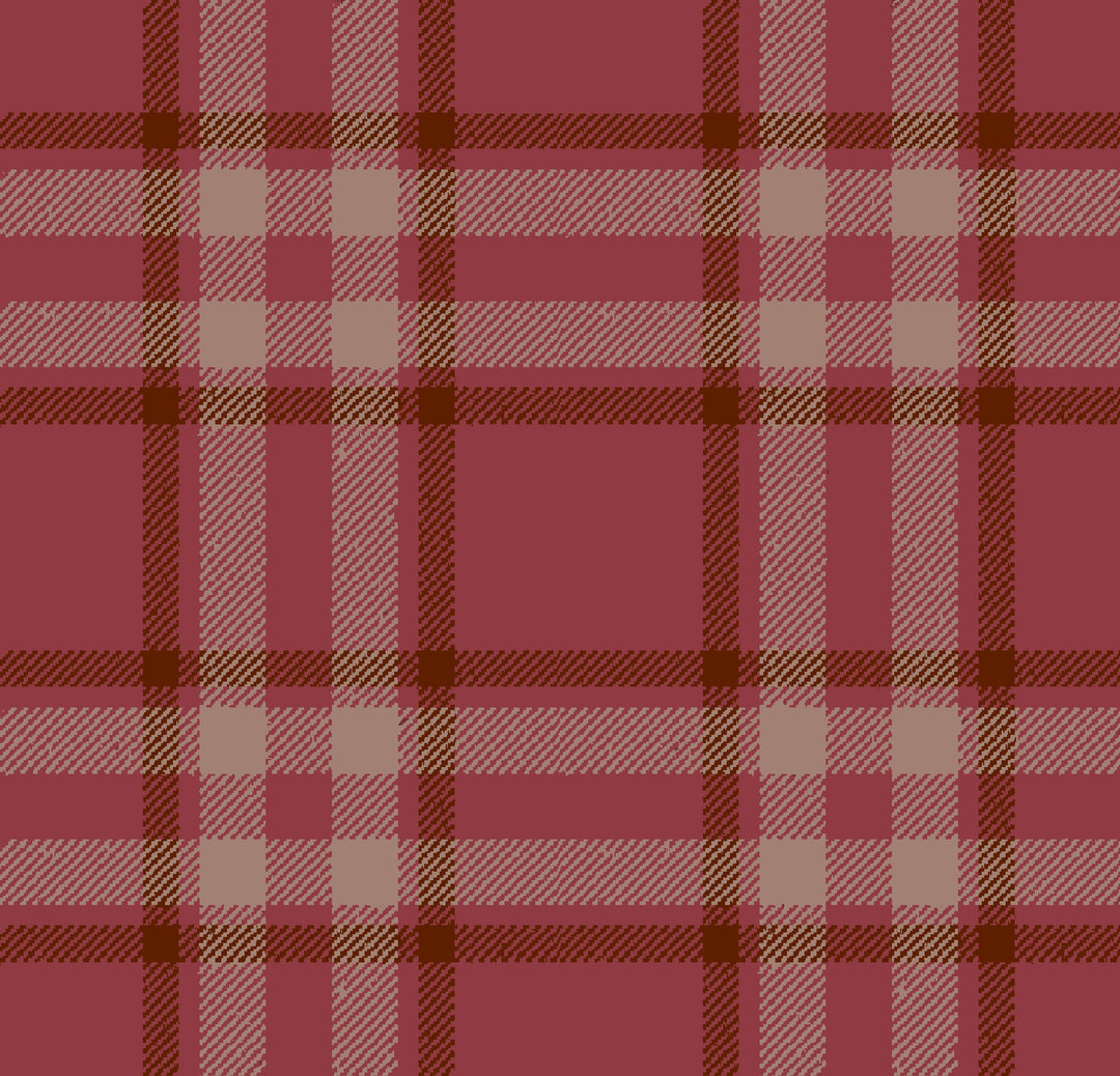 Arran Check Rich Pink 51