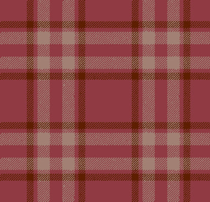 Arran Check Rich Pink 51