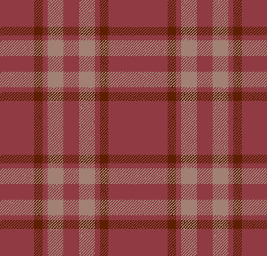 Arran Check Rich Pink 51