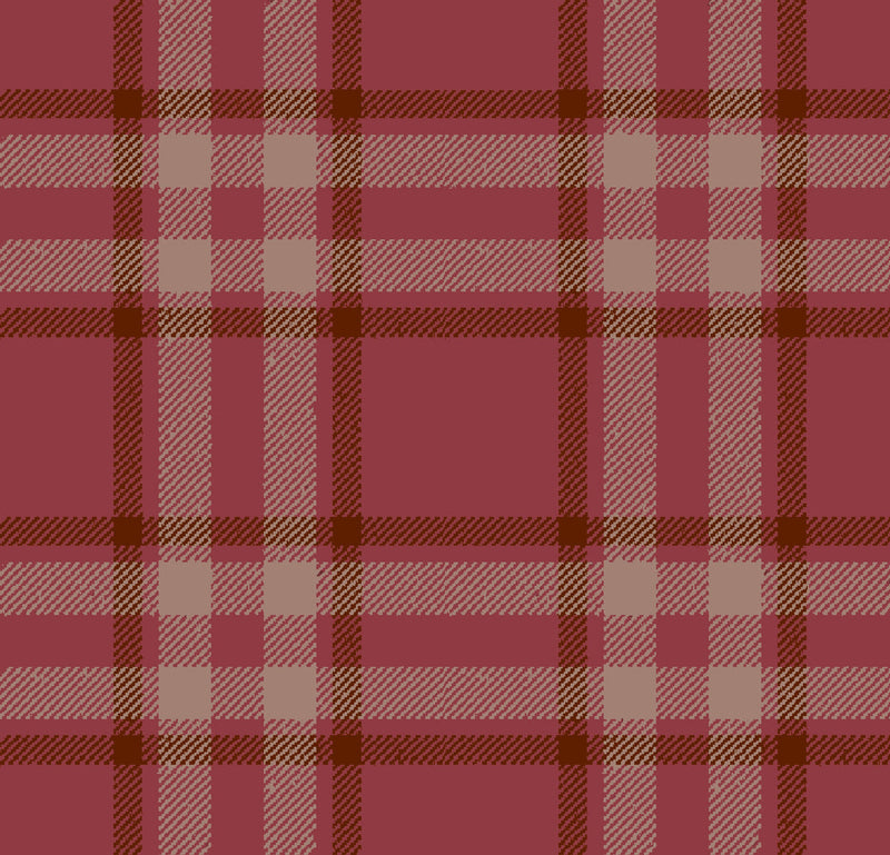 Arran Check Rich Pink 51