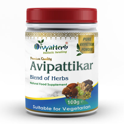DivyaHerb Avipattikar Powder 100 gram - Stomach Comfort Support