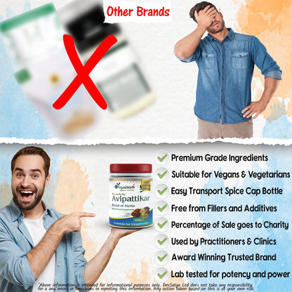 DivyaHerb Avipattikar Powder 100 gram - Stomach Comfort Support