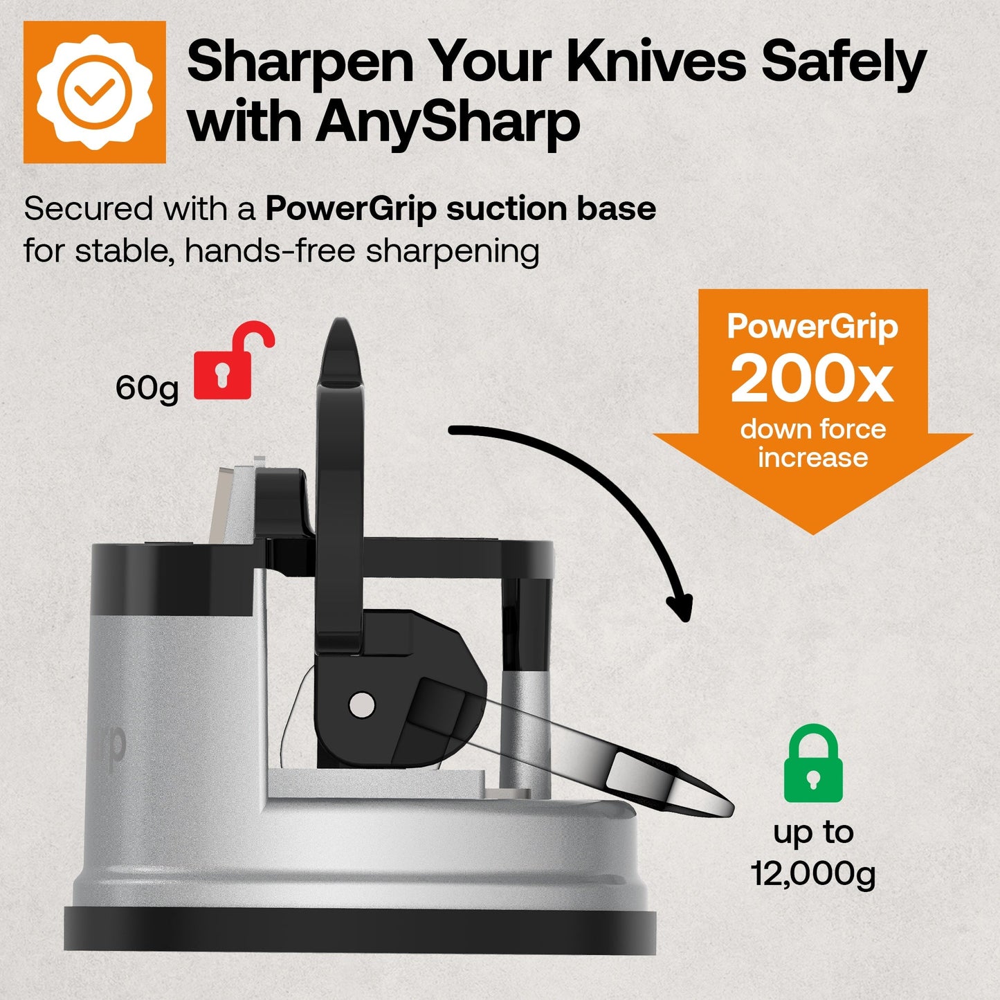 Mini Scissors and Classic Knife Sharpener Bundle