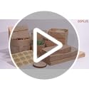 G2PLUS 50 Large Brown Paper Bags - 15.5x10x30 CM Kraft Candy Favor Bags with Stickers for Snack, Birthday, Wedding and Easter Xmas Party