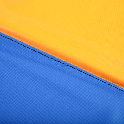 HOMCOM 12FT Replacement Trampoline Pad Thick Foam Safety Φ366cm Spring Cover Bounce Padding - Multi Coloured