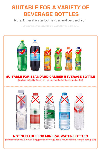 High Pressure Air Pump Manual Sprayer Adjustable Drink Bottle Spray Head Nozzle Garden Watering Tool Sprayer Agriculture Tools