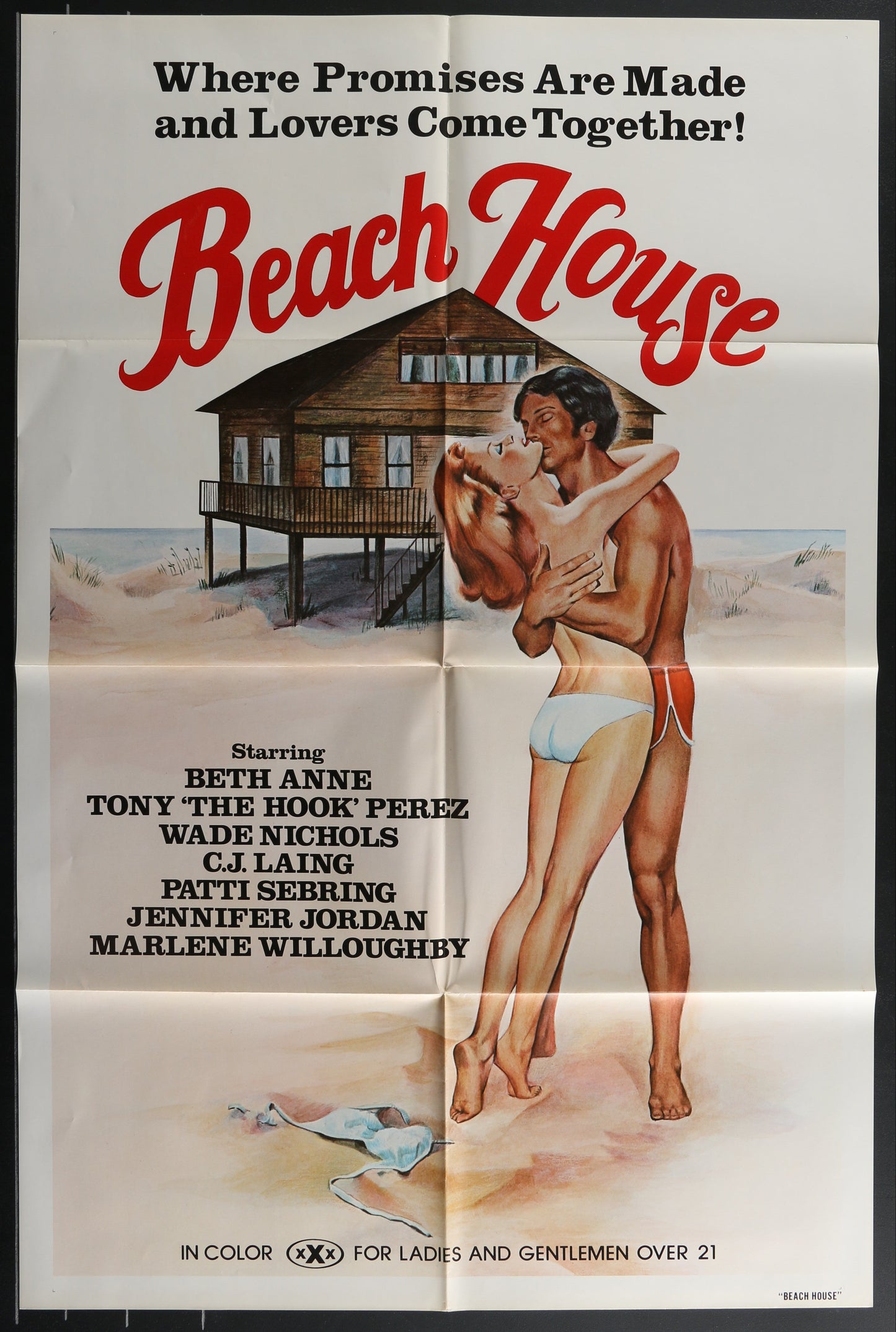 Beach House (1981) Original US One Sheet Movie Poster