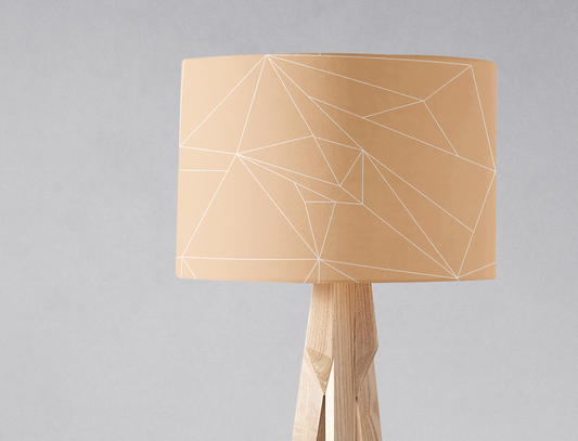 Beige Minimalist Lampshade, Ceiling or Table Lamp Shade