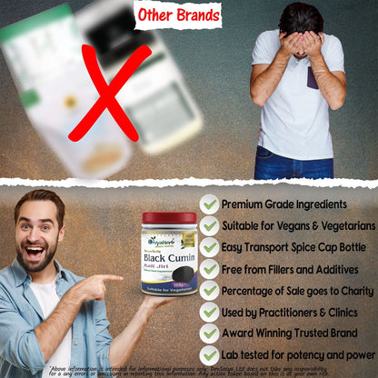 DivyaHerb Black Cumin Powder 100 gram - Daily Wellness Support