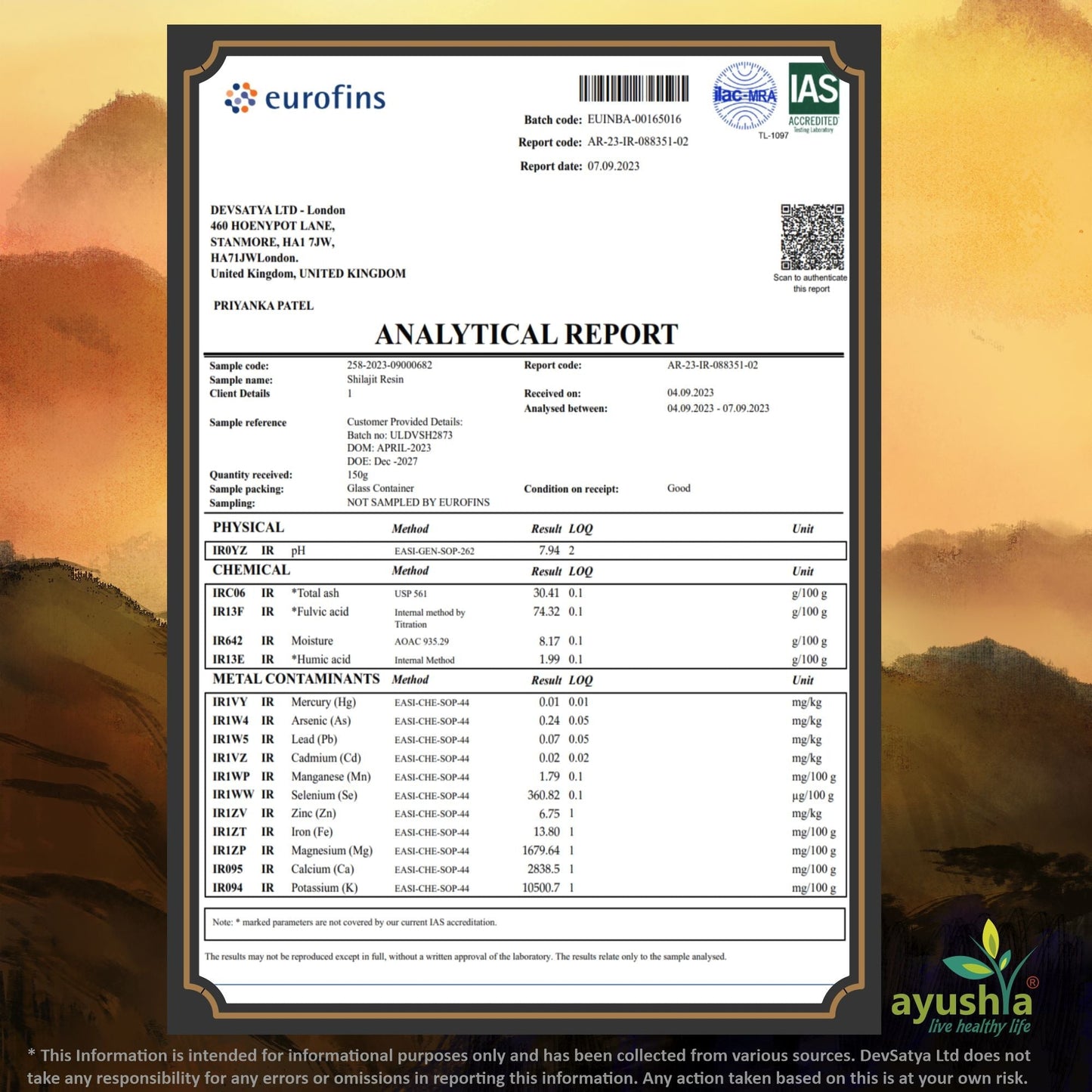 Black Gold Pure Himalayan Shilajit Resin - Natural Fulvic Acid & 85+ Trace Minerals - High Potency Energy, Focus & Immune Support - Lab Tested Ayurvedic Supplement - 50 grm