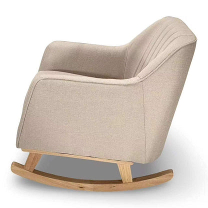 Bristam Nursing Chair - Natural & Oak