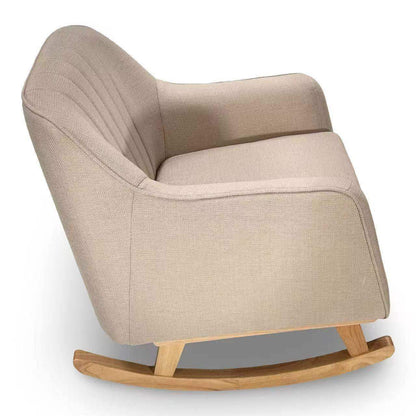 Bristam Nursing Chair - Natural & Oak