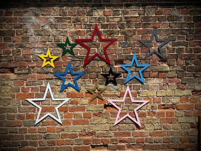Rustic Metal Star Garden Decoration